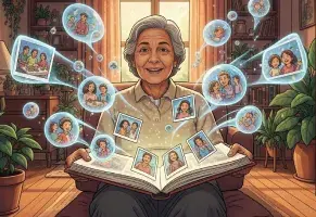 e) “Recordar es vivir.”​