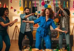 c) El que hace que todos bailen