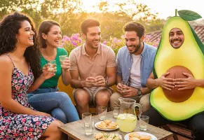 c) El que se disfraza y se mete en el papel