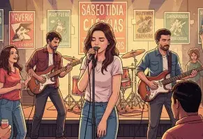 c) Indie o sonidos del mundo.​