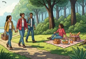 c) Caminata ecológica con picnic incluido.​