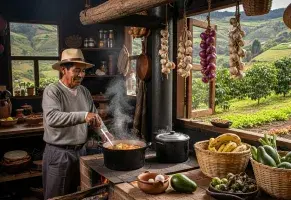 c) La tradición campesina.​