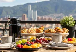 d) Disfrutar de un brunch con vistas bonitas.​