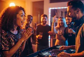 b) “Ponla otra vez que es mi canción”​