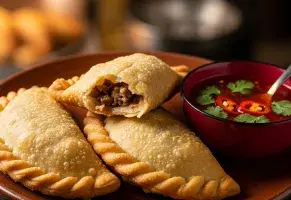 a) Amo las empanadas, pido mínimo dos.​