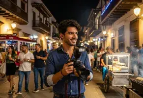 a) Fotos de noches inolvidables