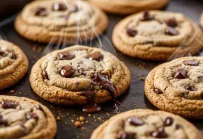 c) Galletas recién horneadas.​