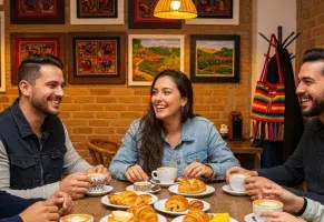 c) Solo si hay visita o reunión.​