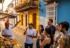 b)  La historia de la gastronomía local y su conexión cultural.