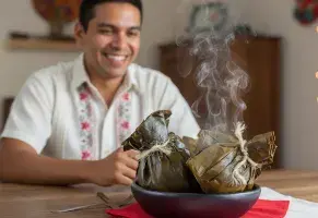 c) "Sin probar algo típico, siento que no viajé”​