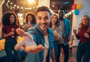 c) “¡Vamos a bailar!”​