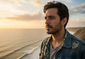 a) Melancólico/a y contemplativo/a