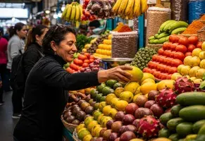 d)  Ir a mercado o cocinar algo rico.​