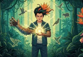 c) Transformarme en cualquier especie Colombiana.​