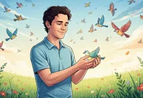 d) “Más vale pájaro en mano que 100 volando.”​