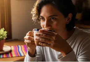 a) En la mañana, para iniciar mi día