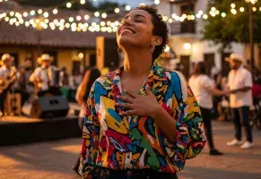 a) "Si hay música, yo estoy ahí”