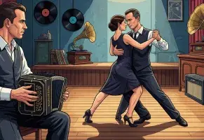 e) Viejoteca, tangos o instrumentales.​