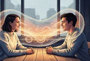 e) Dar calorcito con solo una conversación.