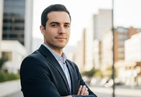 c) Seguro/a y dominante